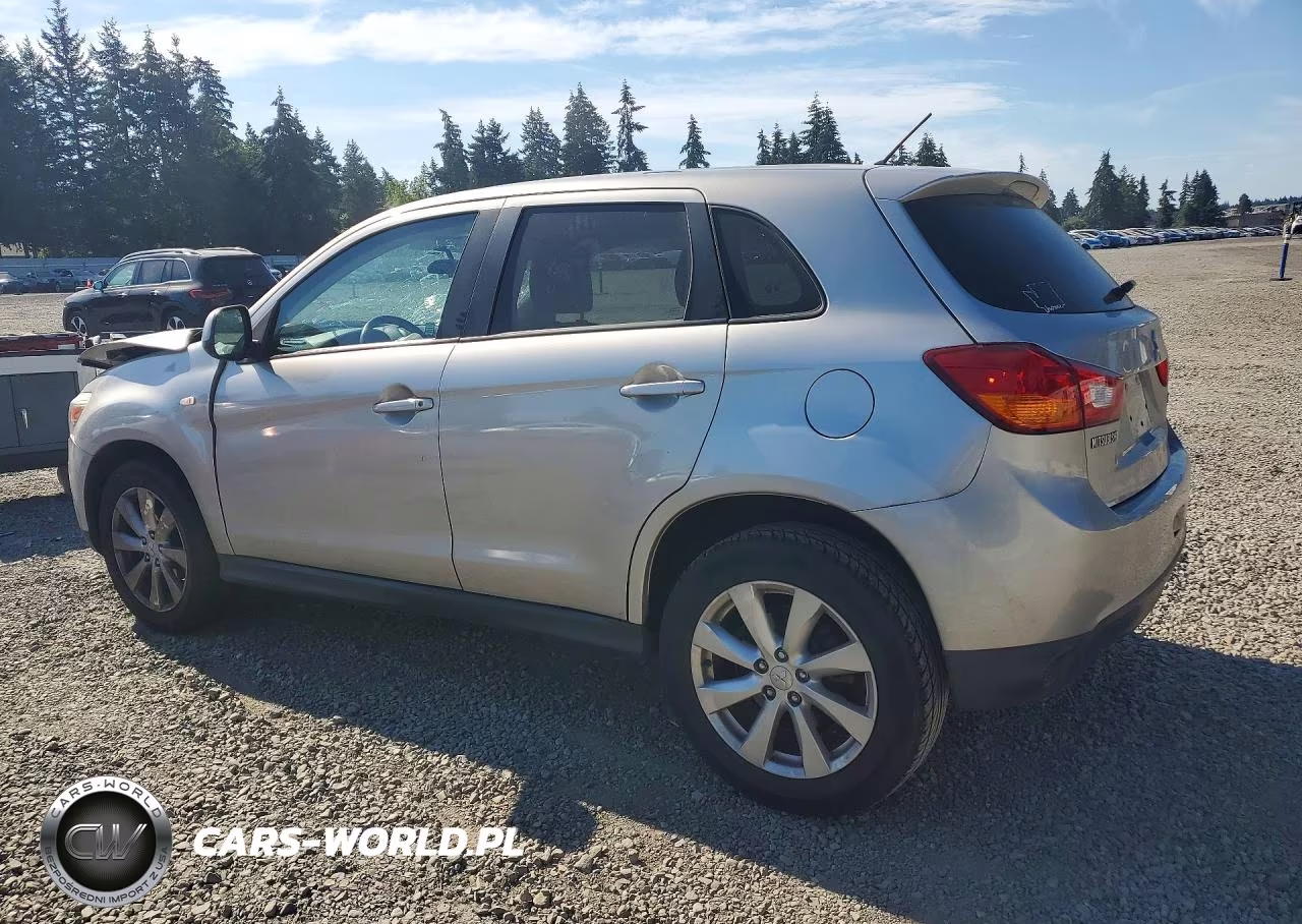 2013 Mitsubishi Outlander Sport Es VIN:4A4AR3AU1DE002127 - 2