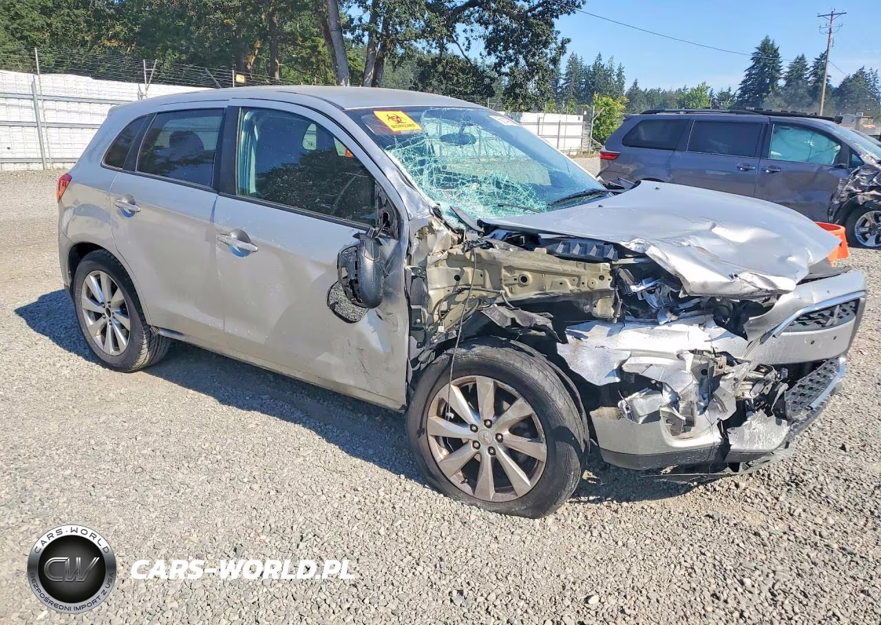 2013 Mitsubishi Outlander Sport Es VIN:4A4AR3AU1DE002127 - 4