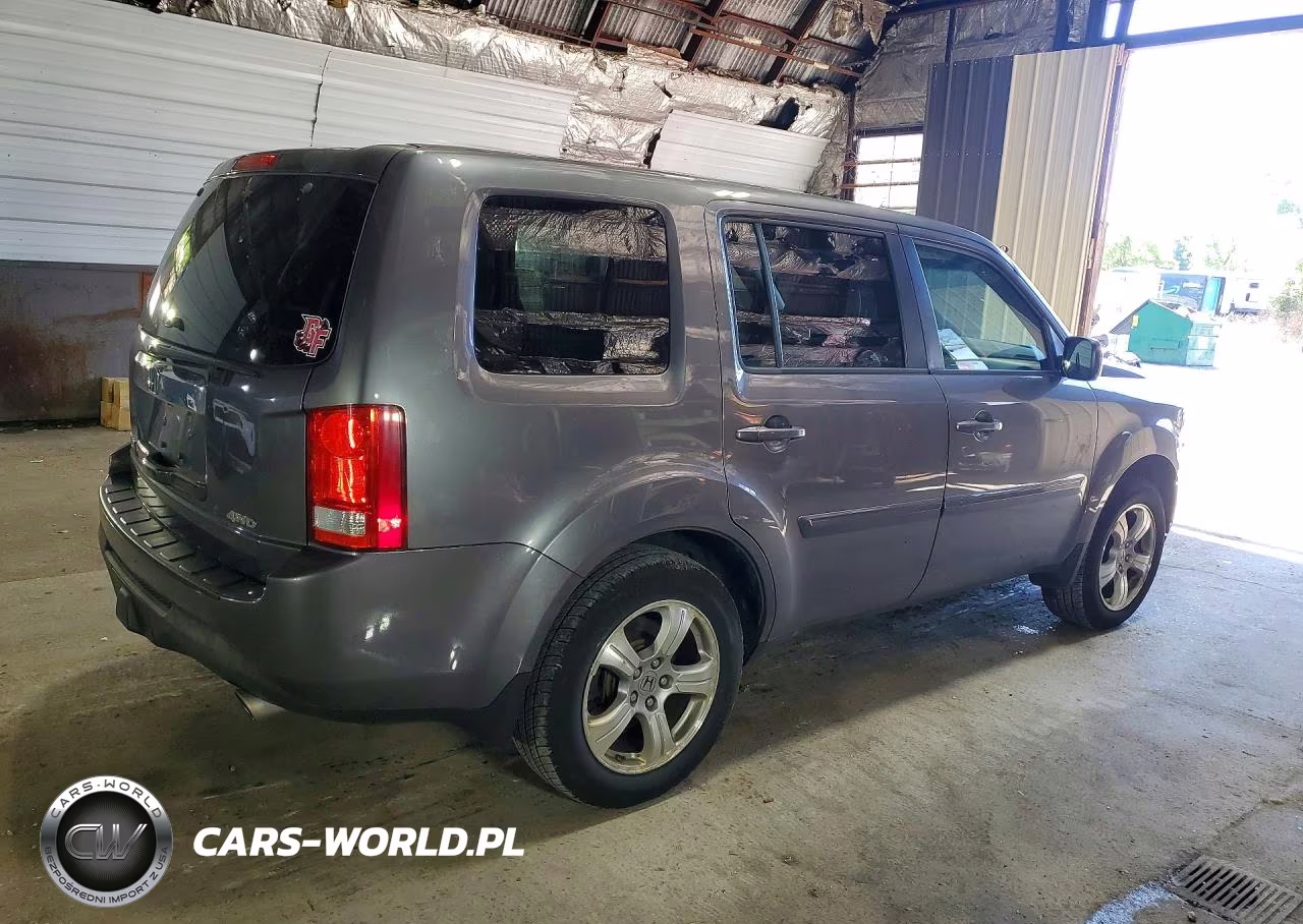 2015 Honda Pilot Exl VIN:5FNYF4H50FB048259 - 3