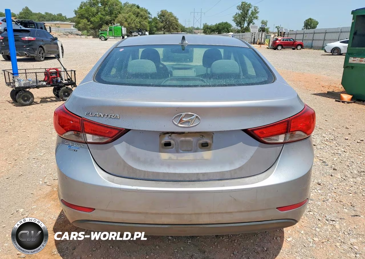 2015 Hyundai Elantra VIN:5NPDH4AEXFH617669 - 6