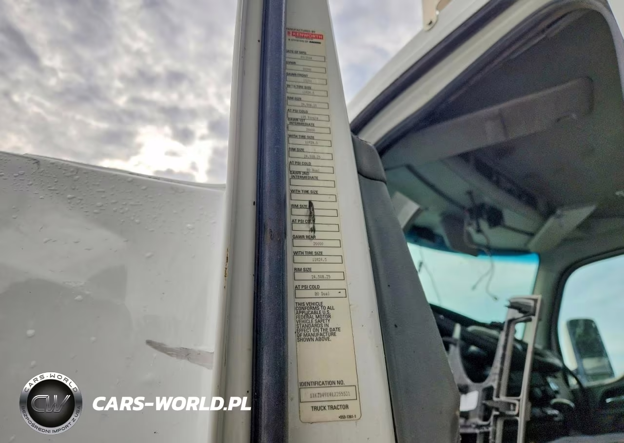 2019 Kenworth T880 Semi Truck VIN:1XKZD49X4KJ255531 - 12