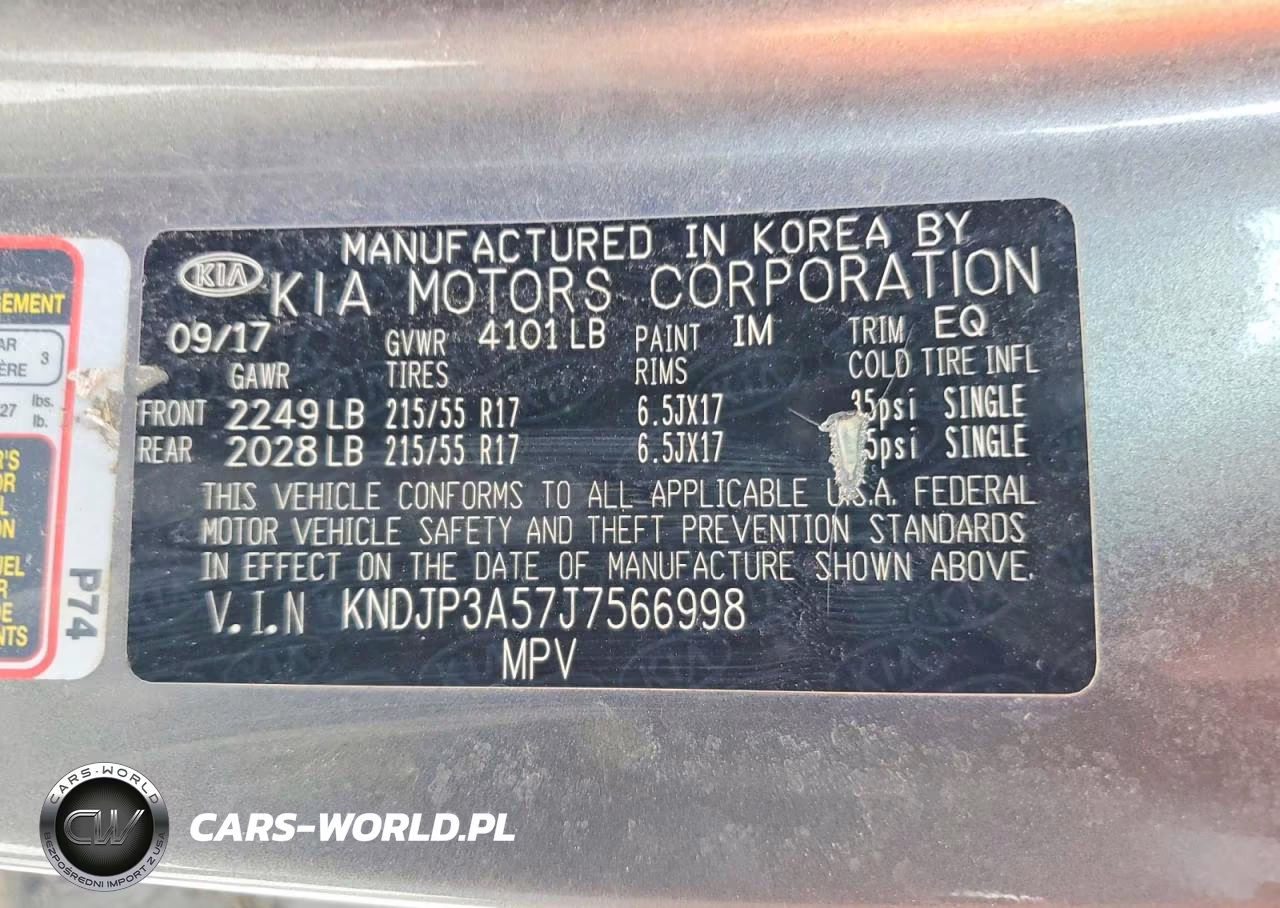 2018 Kia Soul + VIN:KNDJP3A57J7566998 - 13