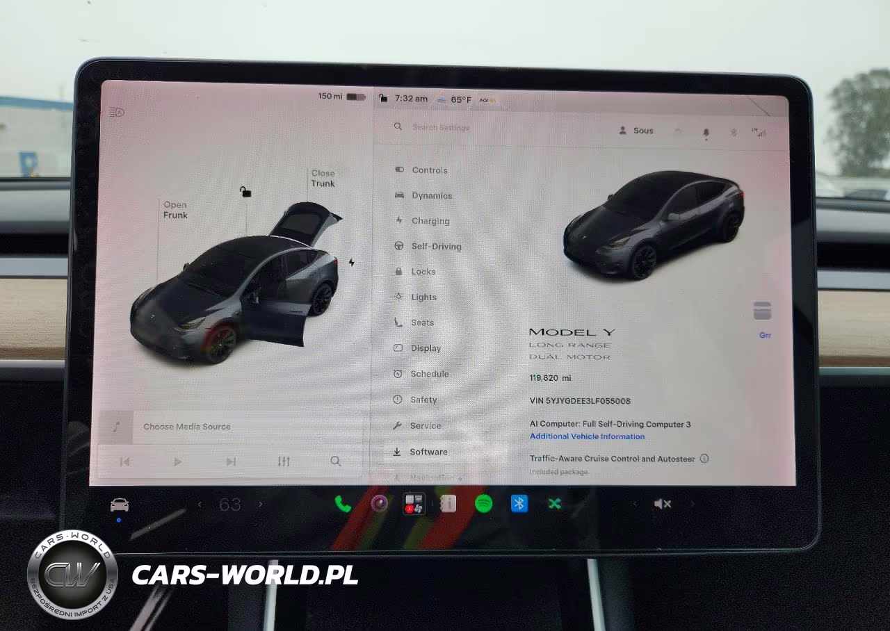 2020 Tesla Model Y VIN:5YJYGDEE3LF055008 - 9