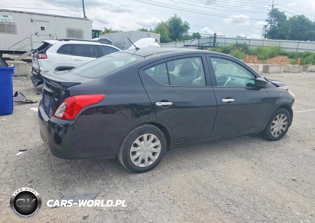 2018 Nissan Versa Sv VIN:3N1CN7AP2JL840713 - 3
