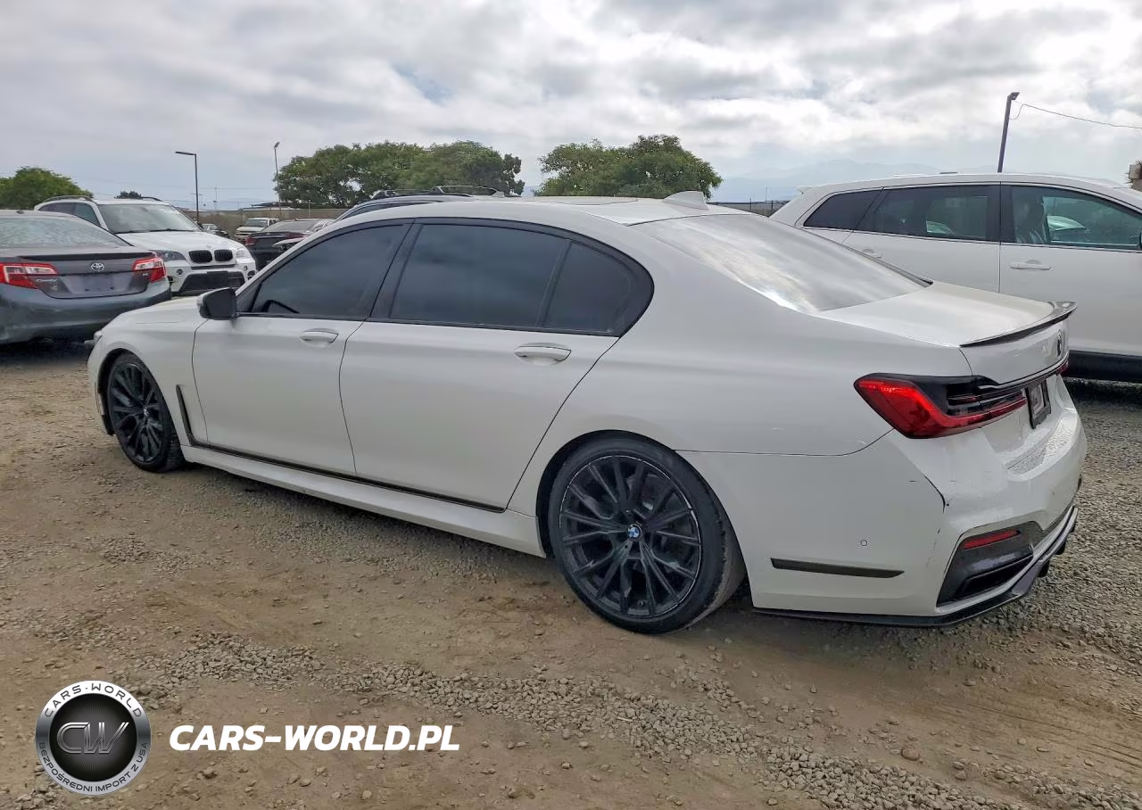 2021 BMW 740 I VIN:WBA7T2C07MCE61486 - 2