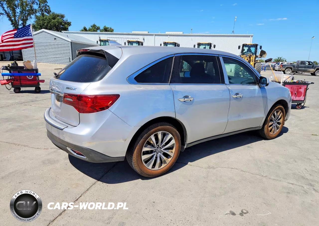 2015 Acura Mdx Technology VIN:5FRYD3H43FB011390 - 3
