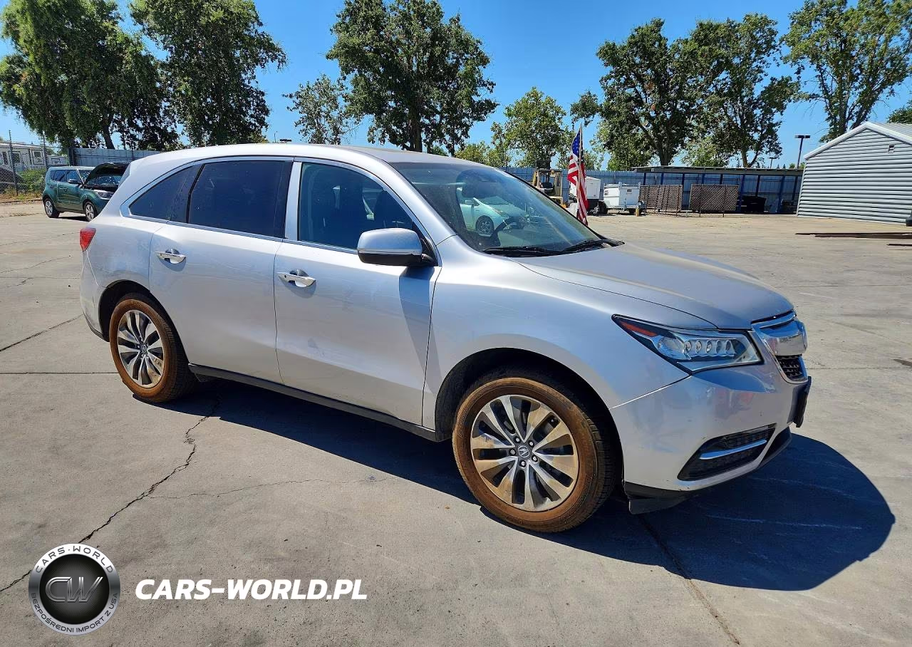 2015 Acura Mdx Technology VIN:5FRYD3H43FB011390 - 4