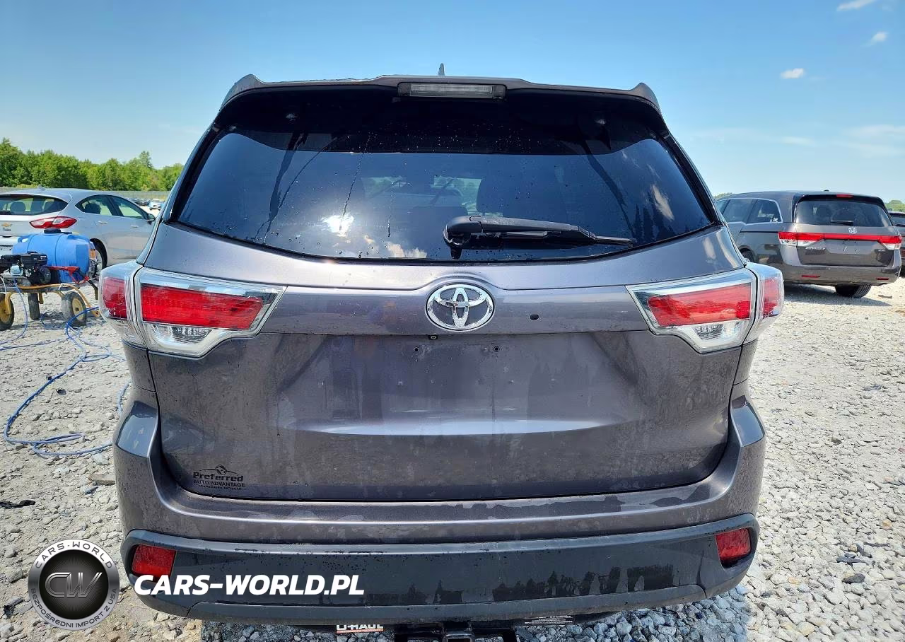 2015 Toyota Highlander Xle VIN:5TDJKRFH3FS220318 - 6