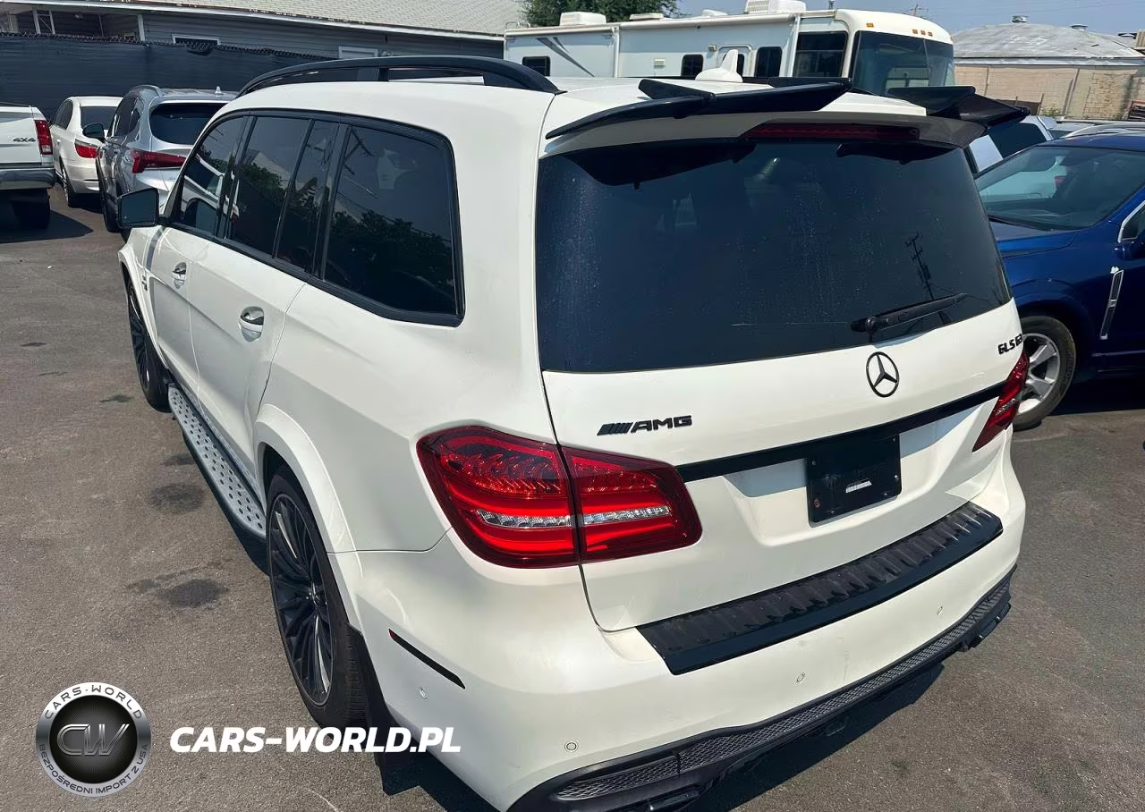 2018 Mercedes-Benz Gls 63 Amg 4Matic VIN:4JGDF7FE6JB065206 - 3