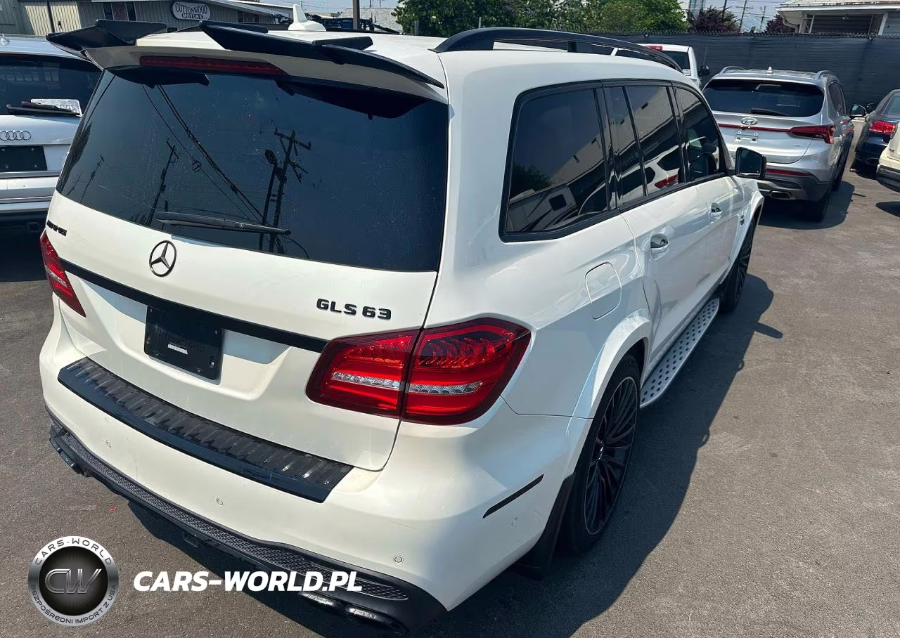 2018 Mercedes-Benz Gls 63 Amg 4Matic VIN:4JGDF7FE6JB065206 - 4