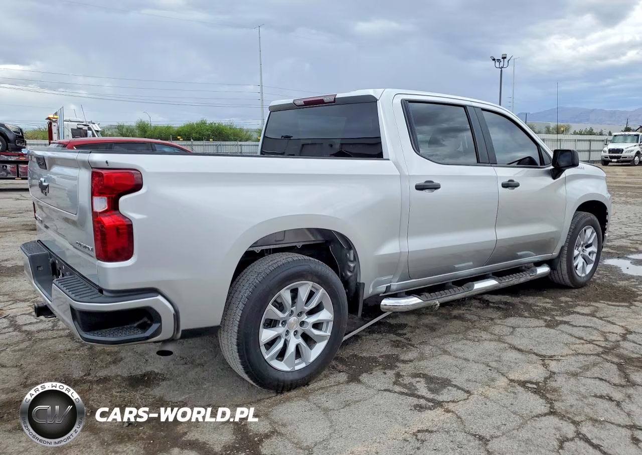 2021 Chevrolet Silverado C1500 Custom VIN:3GCPWBEK9MG351400 - 3