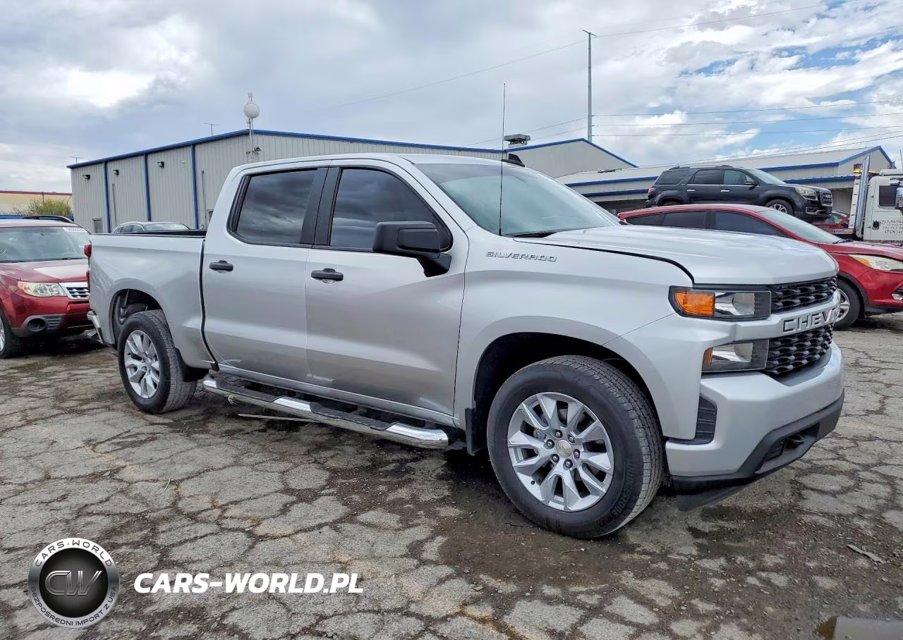 2021 Chevrolet Silverado C1500 Custom VIN:3GCPWBEK9MG351400 - 4