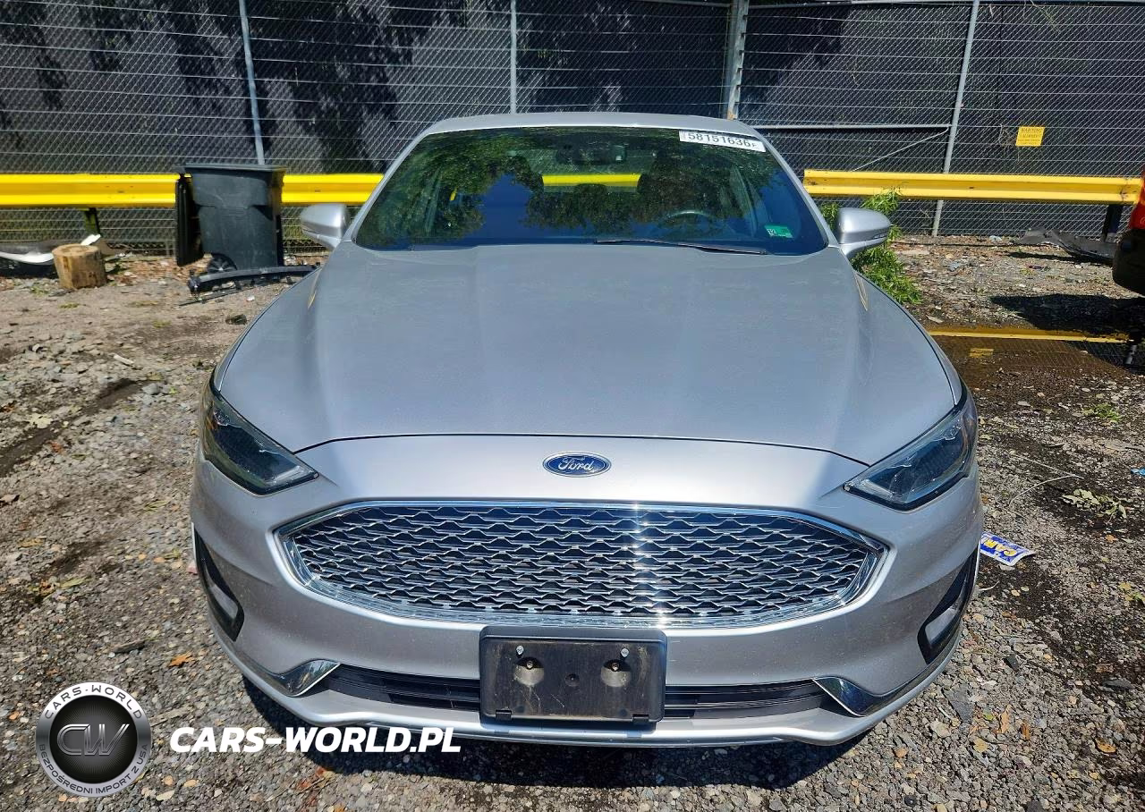 2019 Ford Fusion Titanium VIN:3FA6P0RU4KR147023 - 5