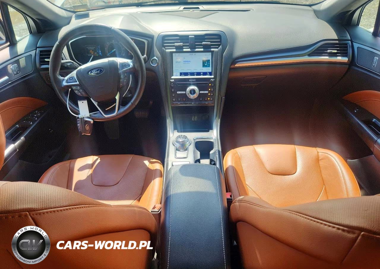 2019 Ford Fusion Titanium VIN:3FA6P0RU4KR147023 - 8