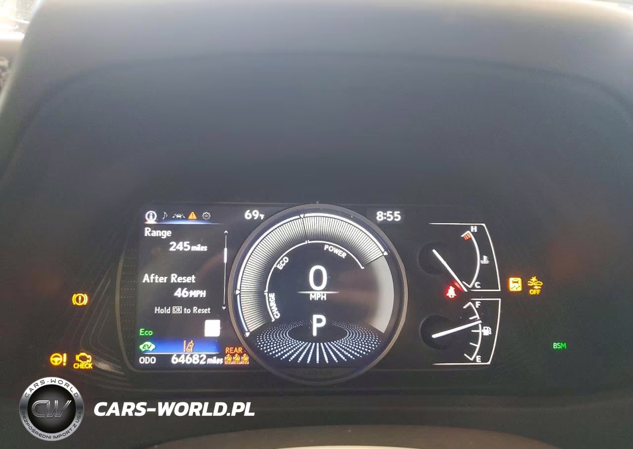 2021 Lexus Ux 250H VIN:JTHP9JBH8M2045547 - 9