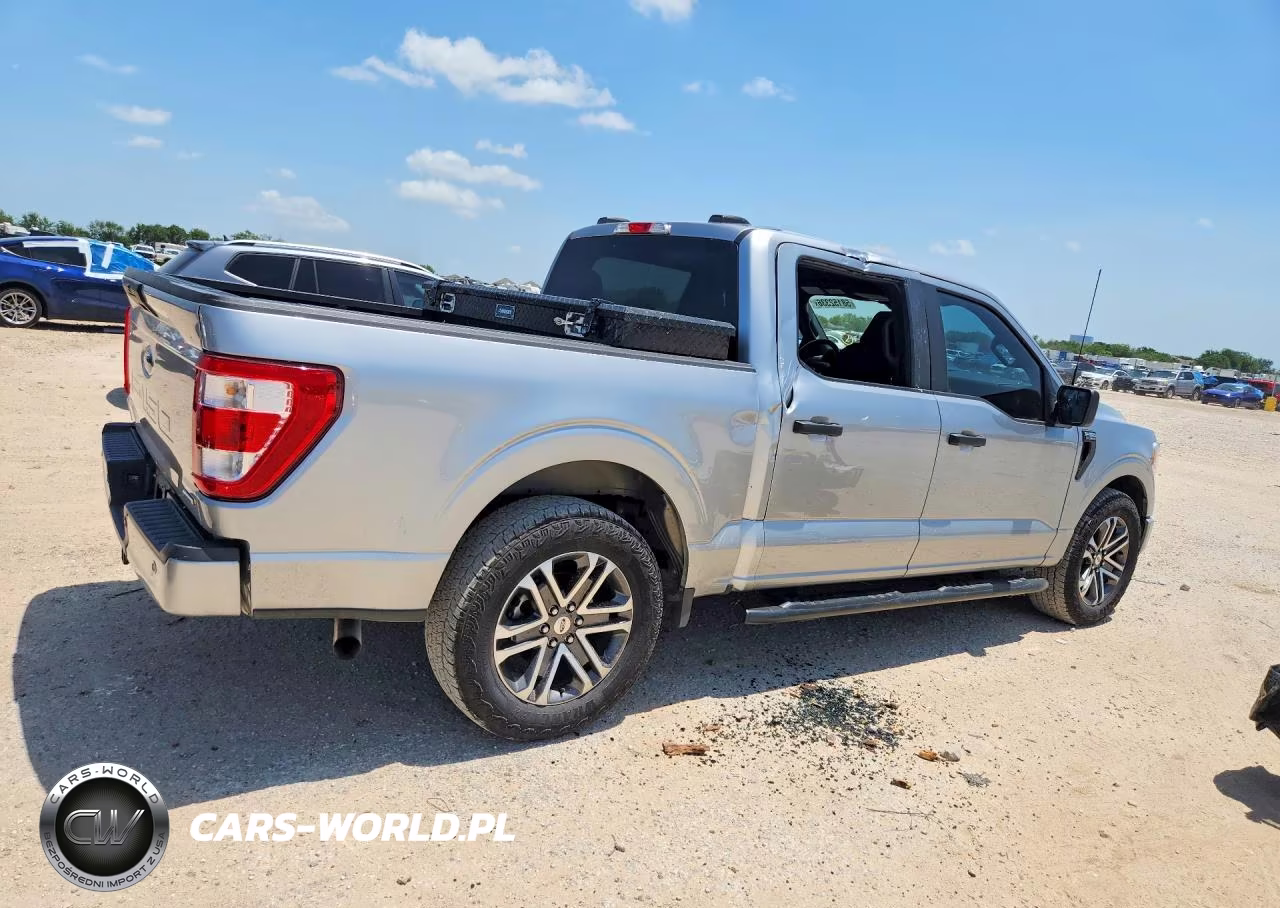 2022 Ford F150 Supercrew VIN:1FTEW1CPXNKE44422 - 3