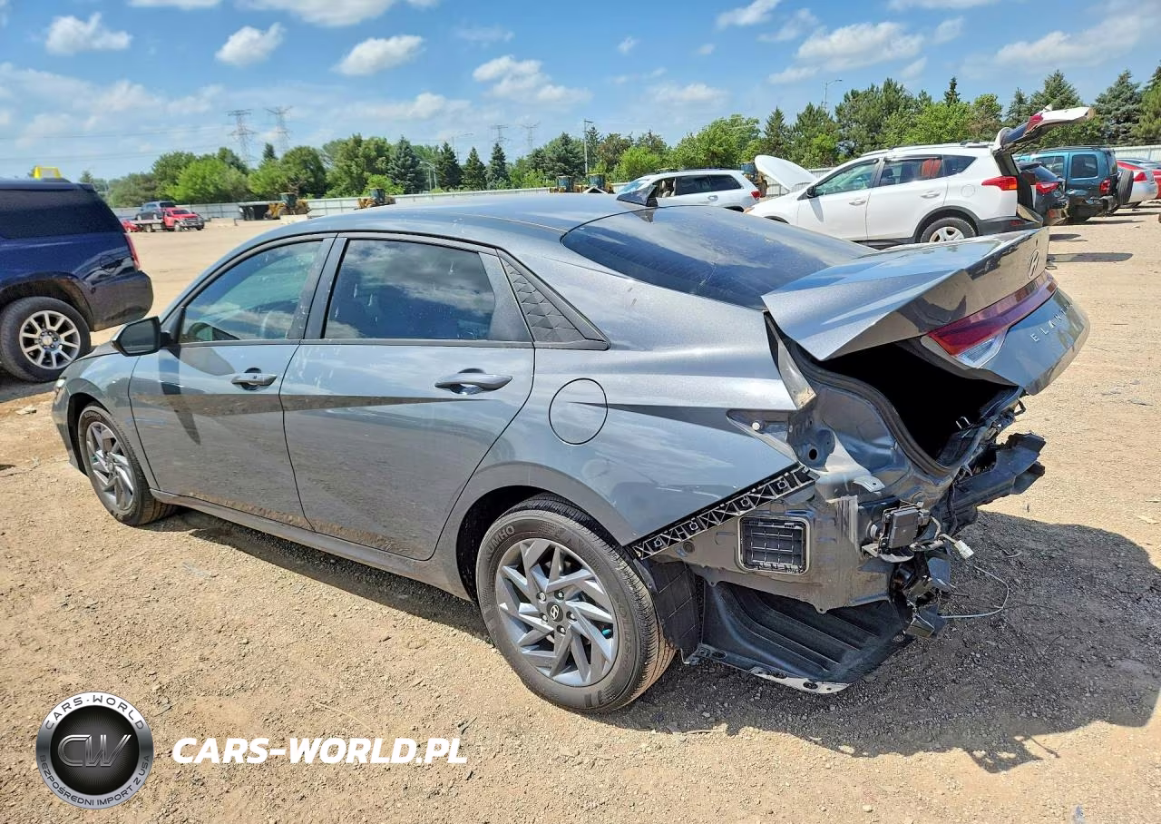 2024 Hyundai Elantra Sel VIN:KMHLM4DG6RU676941 - 2
