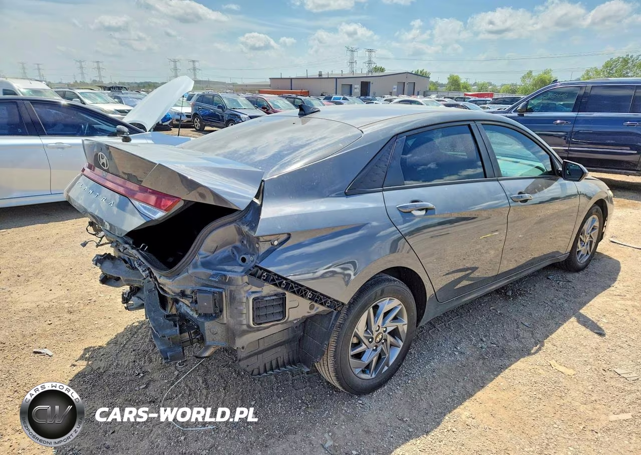 2024 Hyundai Elantra Sel VIN:KMHLM4DG6RU676941 - 3