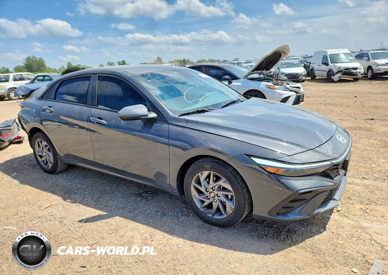 2024 Hyundai Elantra Sel VIN:KMHLM4DG6RU676941 - 4