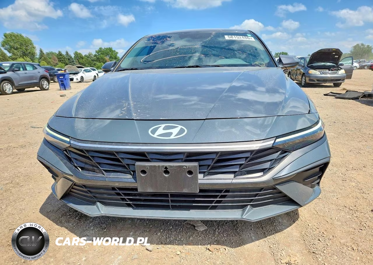 2024 Hyundai Elantra Sel VIN:KMHLM4DG6RU676941 - 5