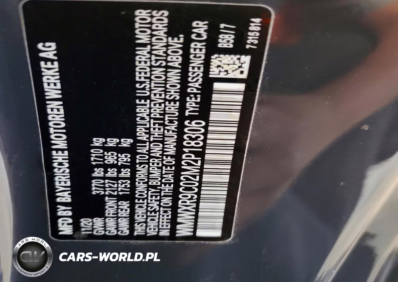 2021 Mini Cooper John Cooper Works VIN:WMWXR9C02M2P18306 - 12