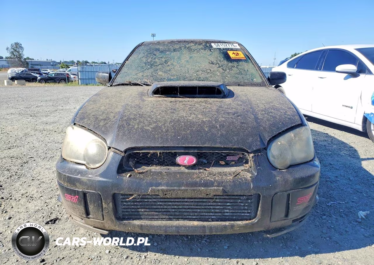 2004 Subaru Impreza Wrx Sti VIN:JF1GD70674L507343 - 5