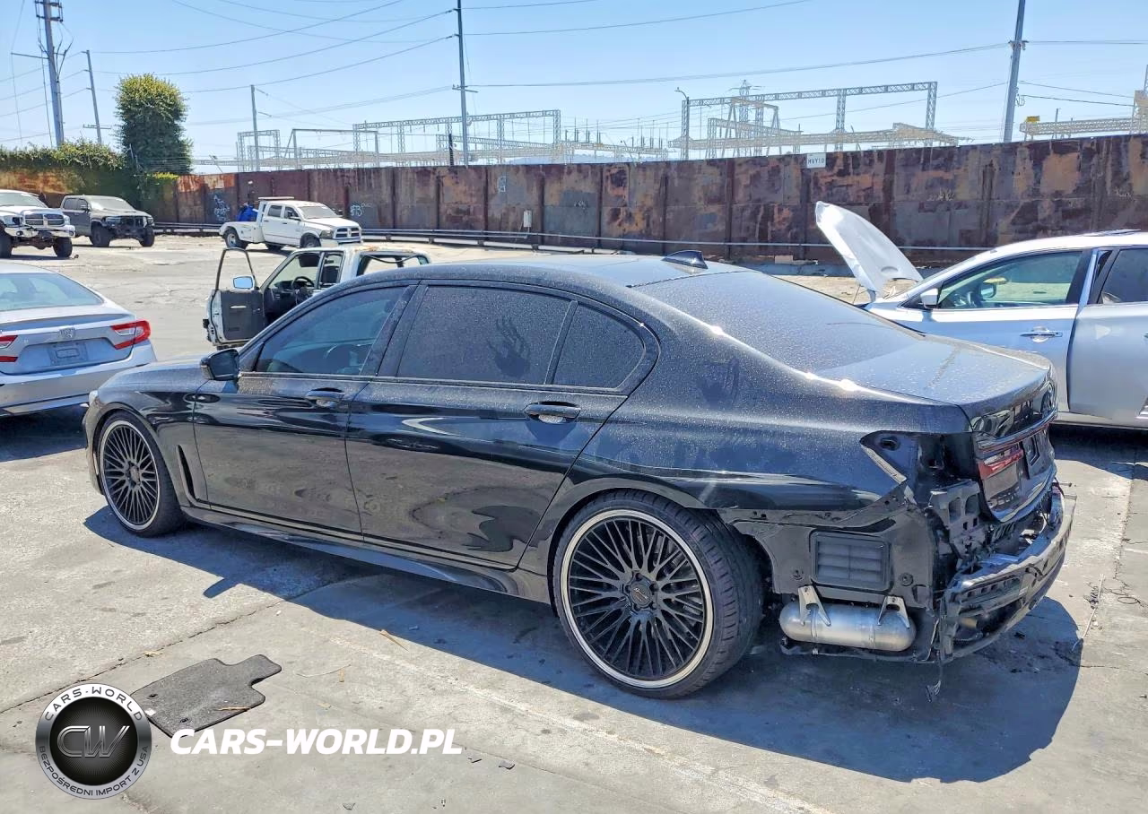 2022 BMW 740 I VIN:WBA7T2C01NCJ61120 - 2