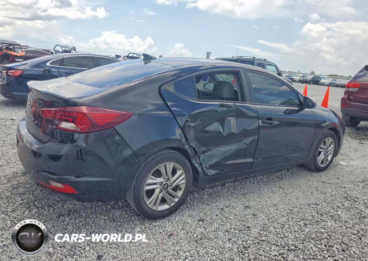 2020 Hyundai Elantra Sel VIN:KMHD84LF6LU039458 - 3