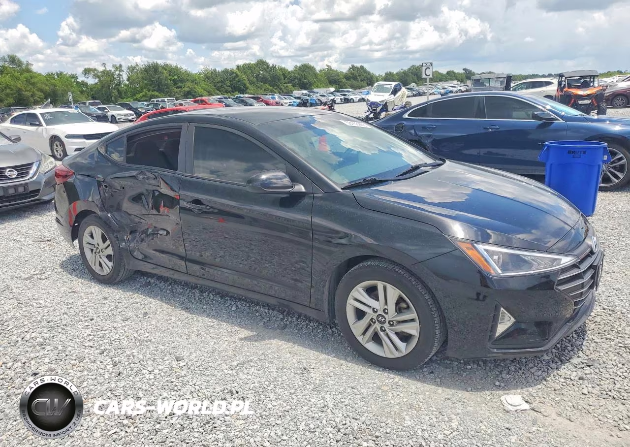 2020 Hyundai Elantra Sel VIN:KMHD84LF6LU039458 - 4