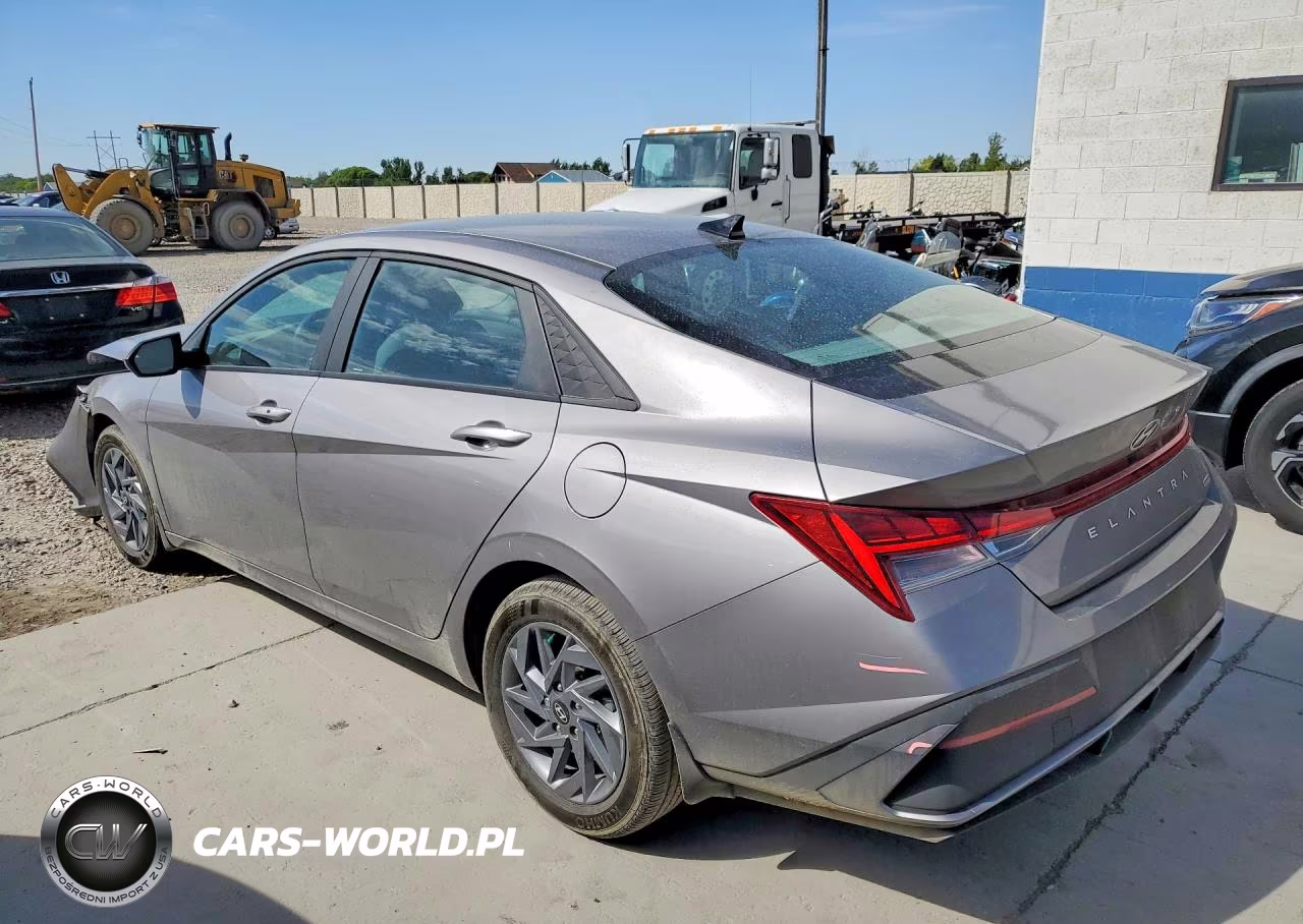 2024 Hyundai Elantra Blue VIN:KMHLM4DJ9RU110557 - 2