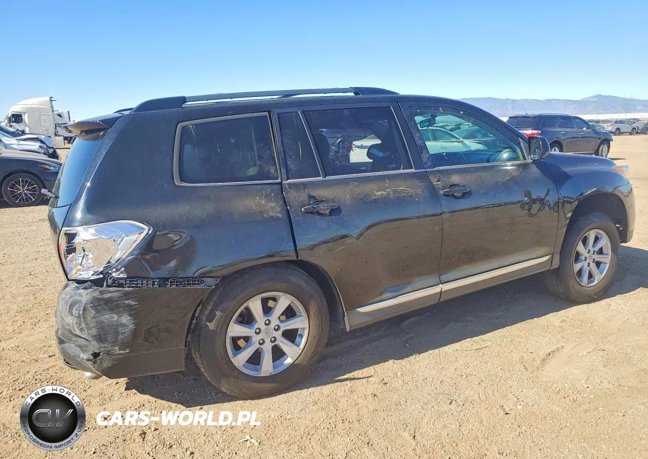 2012 Toyota Highlander Base VIN:5TDZK3EH5CS056213 - 3