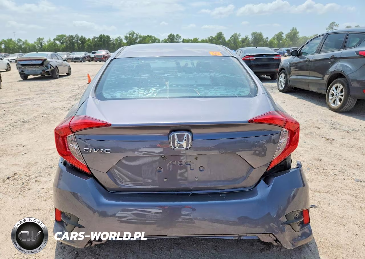 2019 Honda Civic Lx VIN:19XFC2F69KE032108 - 6