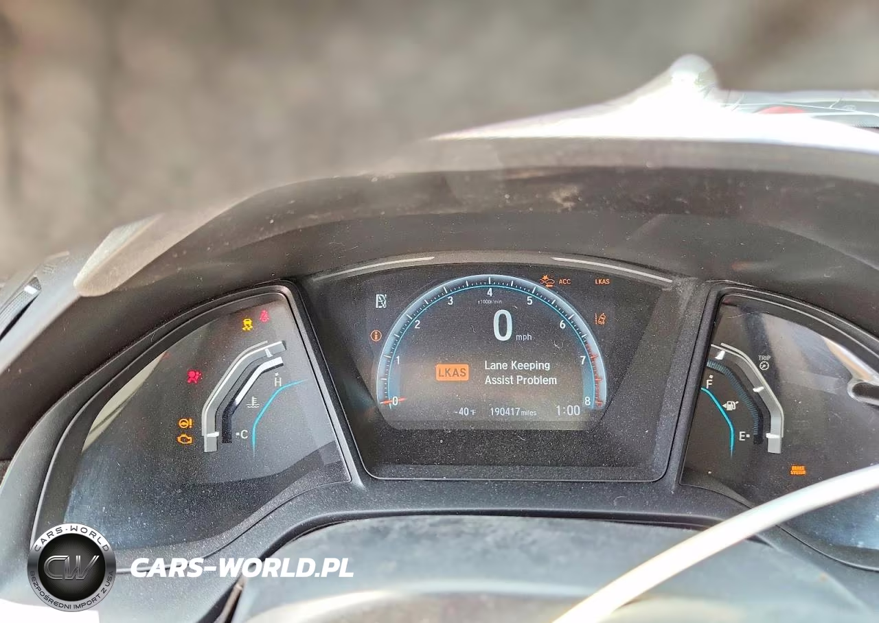 2019 Honda Civic Lx VIN:19XFC2F69KE032108 - 9