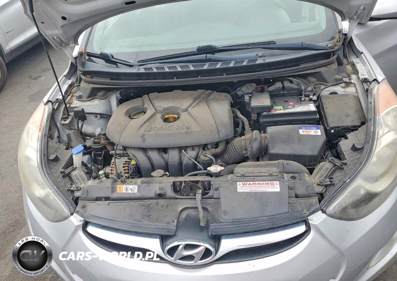 2013 Hyundai Elantra Gls VIN:KMHDH4AE3DU651273 - 11