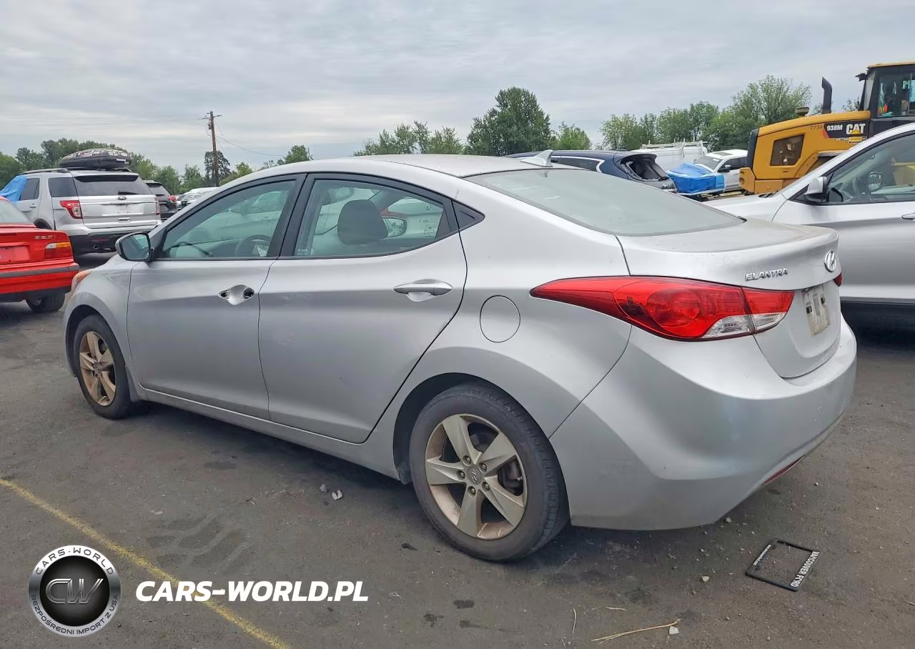 2013 Hyundai Elantra Gls VIN:KMHDH4AE3DU651273 - 2