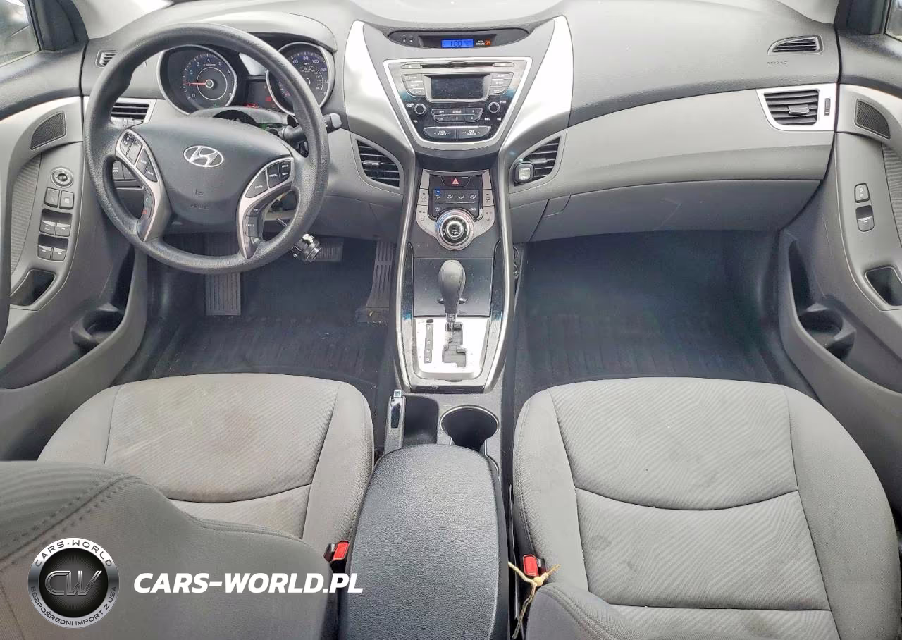 2013 Hyundai Elantra Gls VIN:KMHDH4AE3DU651273 - 8