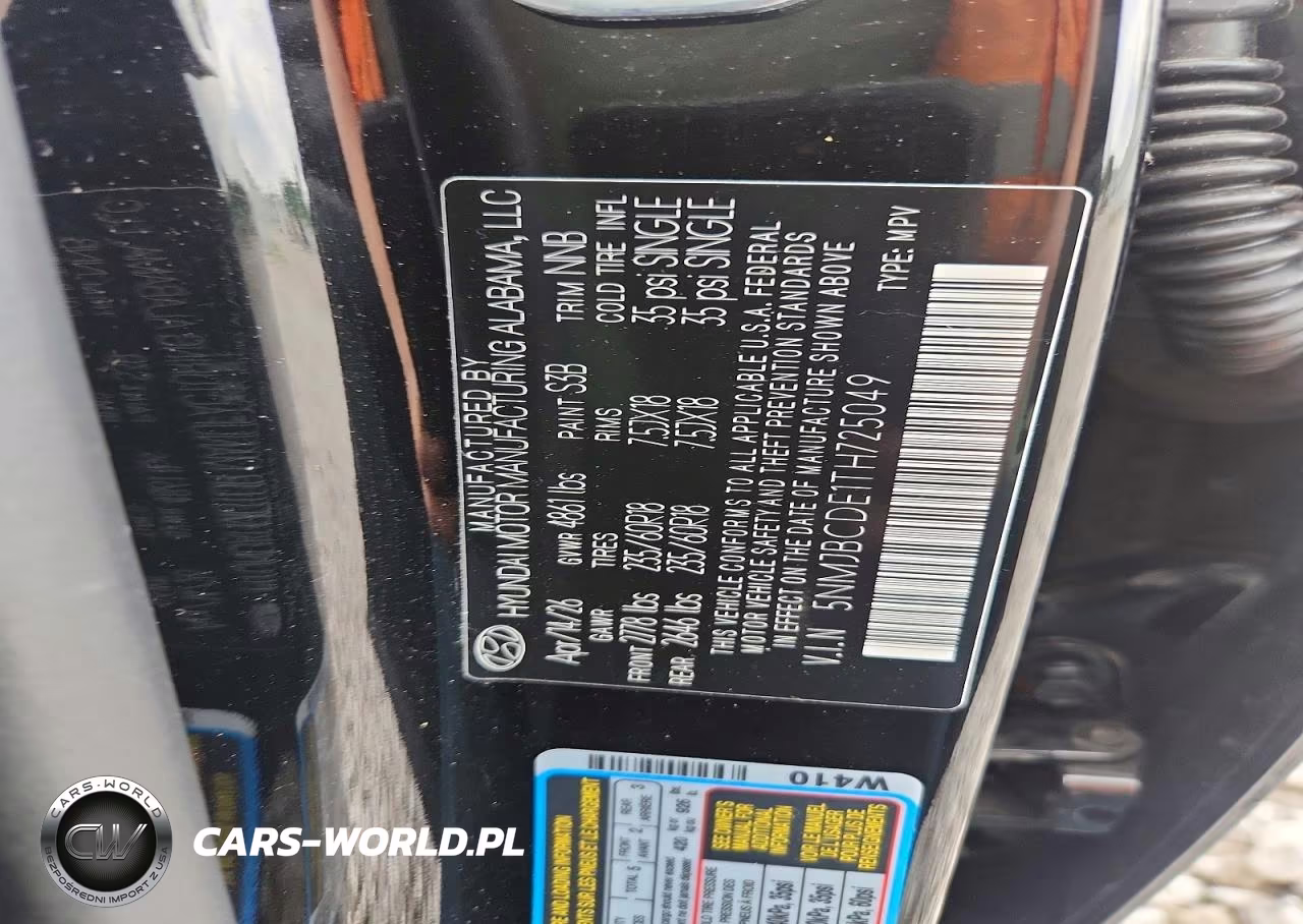 2026 Hyundai Tucson Sel VIN:5NMJBCDE1TH725049 - 14
