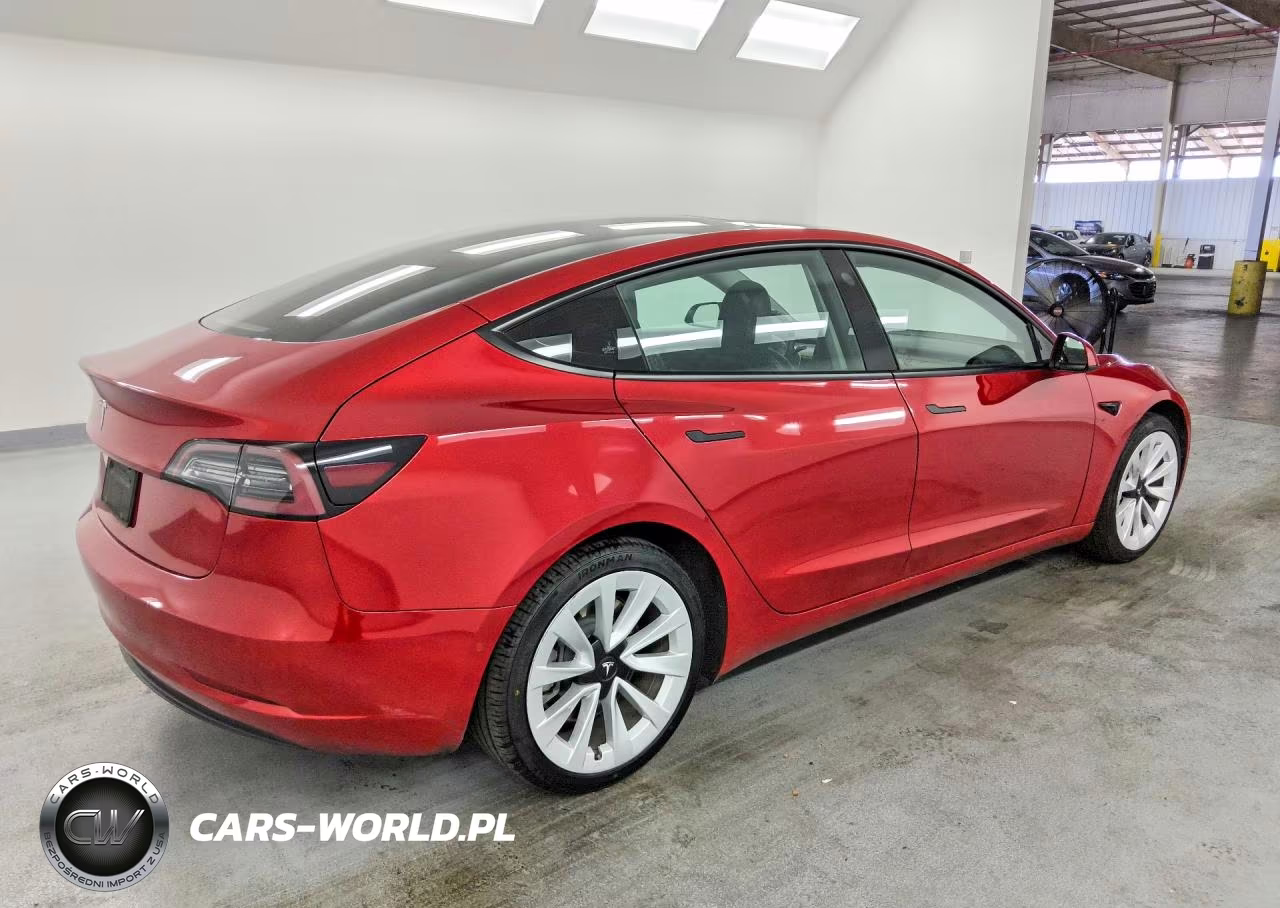 2022 Tesla Model 3 VIN:5YJ3E1EA7NF304568 - 3