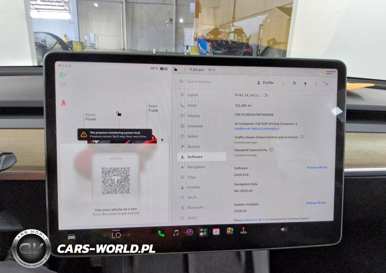 2022 Tesla Model 3 VIN:5YJ3E1EA7NF304568 - 9