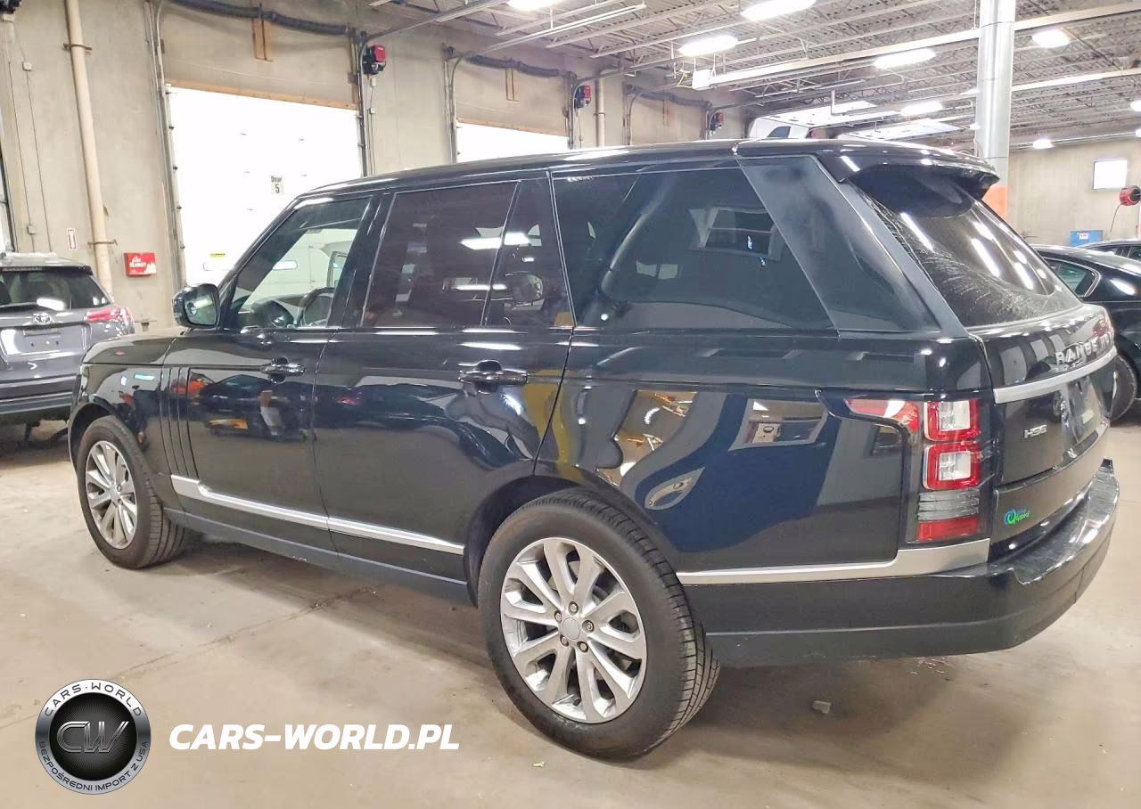 2016 Land Rover Range Rover Hse VIN:SALGS2PFXGA317652 - 2