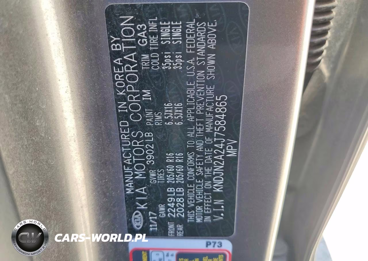 2018 Kia Soul Base VIN:KNDJN2A24J7584865 - 12