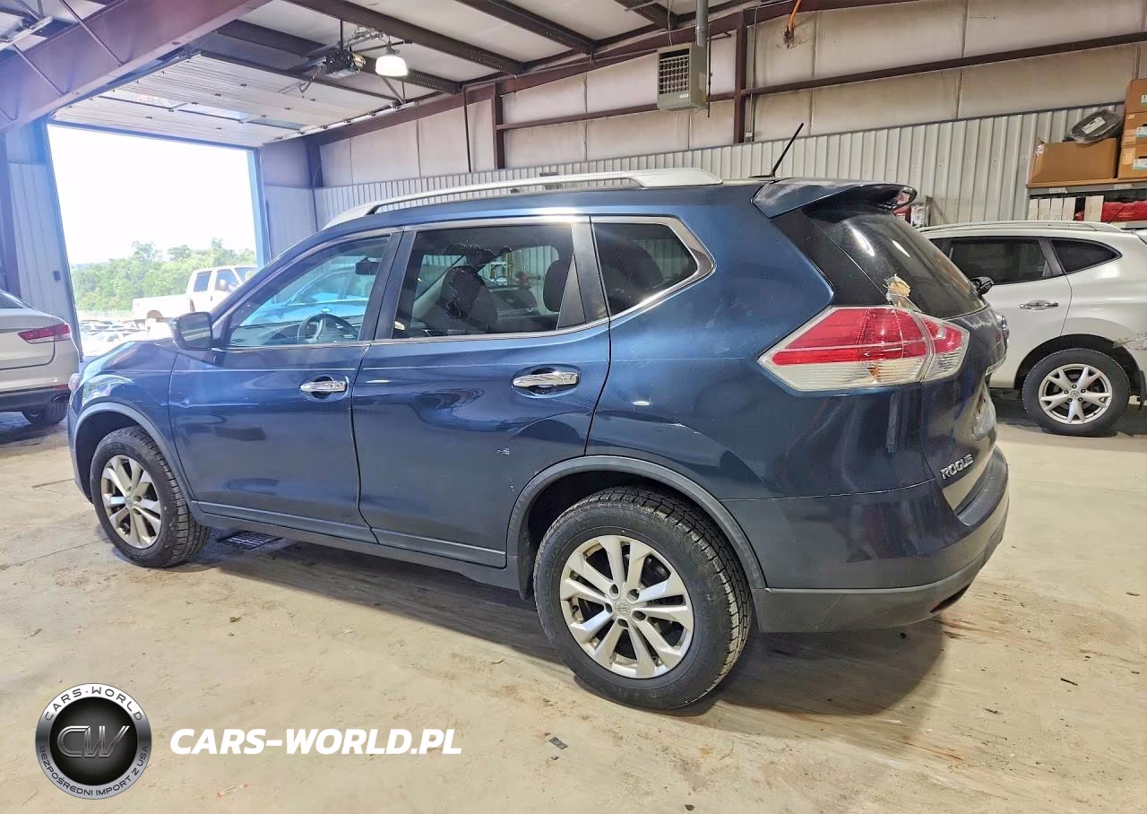 2016 Nissan Rogue Sv VIN:KNMAT2MV3GP713716 - 2