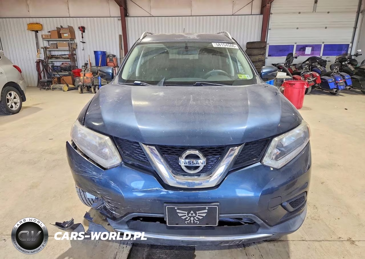 2016 Nissan Rogue Sv VIN:KNMAT2MV3GP713716 - 5