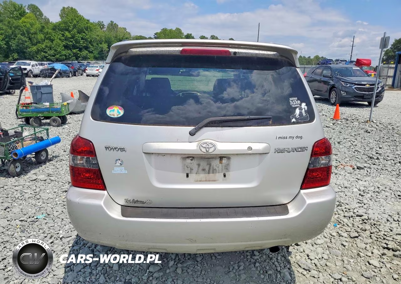 2007 Toyota Highlander Base VIN:JTEGD21A970167016 - 6