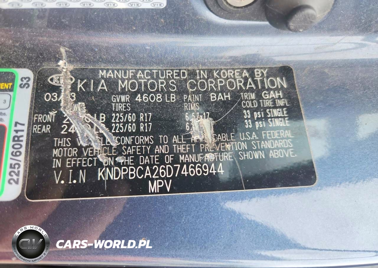 2013 Kia Sportage Lx VIN:KNDPBCA26D7466944 - 13