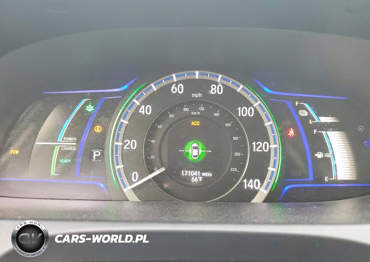 2014 Honda Accord Touring Hybrid VIN:1HGCR6F75EA007619 - 9