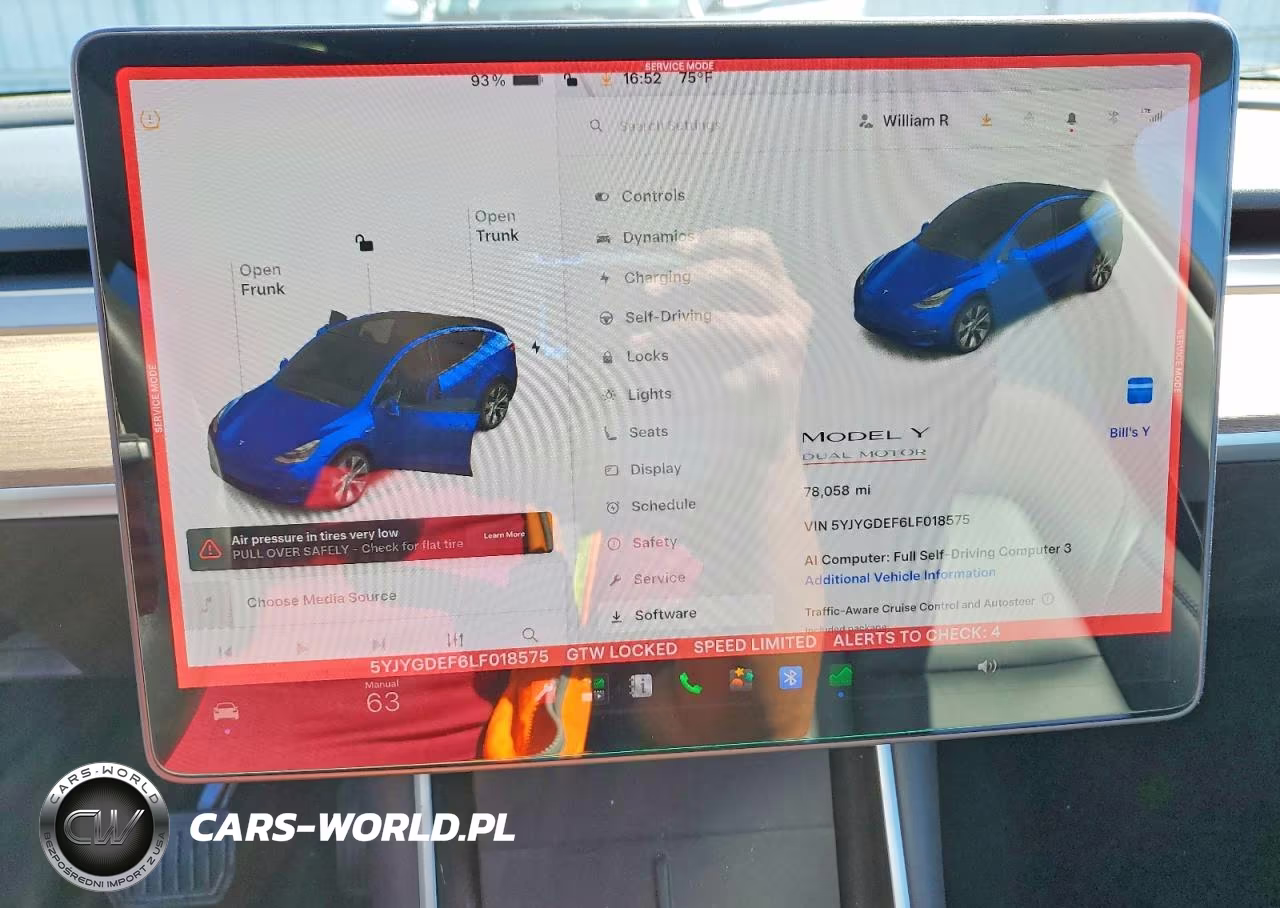 2020 Tesla Model Y VIN:5YJYGDEF6LF018575 - 9