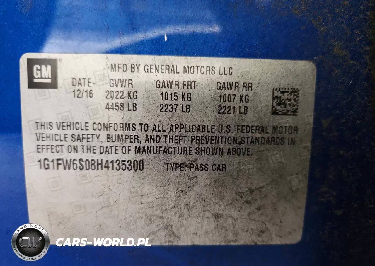 2017 Chevrolet Bolt Ev Lt VIN:1G1FW6S08H4135300 - 12