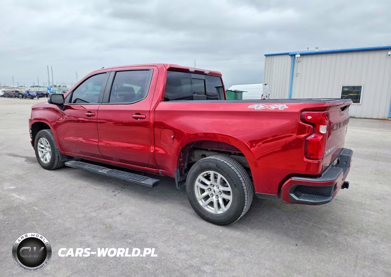 2021 Chevrolet Silverado K1500 Rst VIN:3GCUYEED7MG140129 - 2