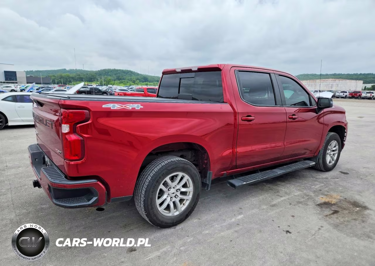 2021 Chevrolet Silverado K1500 Rst VIN:3GCUYEED7MG140129 - 3